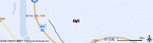 奈良県吉野郡吉野町楢井周辺の地図