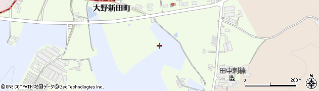奈良県五條市大野新田町周辺の地図