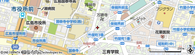 広島富士見郵便局 ＡＴＭ周辺の地図