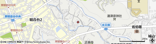 広島県広島市佐伯区倉重1丁目周辺の地図