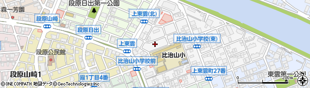 広島県広島市南区上東雲町9周辺の地図