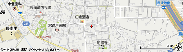 大阪府泉佐野市長滝1405周辺の地図
