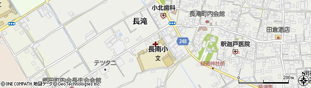大阪府泉佐野市長滝418周辺の地図