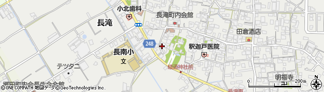 大阪府泉佐野市長滝826周辺の地図