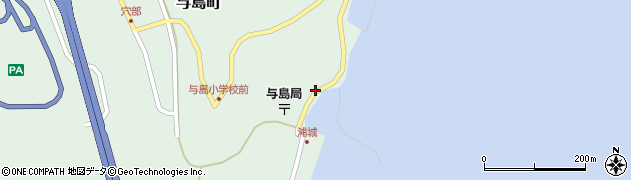 香川県坂出市与島町89周辺の地図