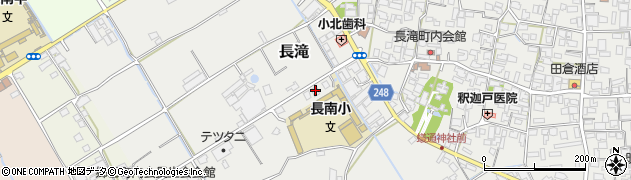 大阪府泉佐野市長滝413周辺の地図