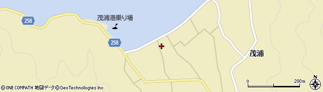 香川県丸亀市広島町茂浦43周辺の地図