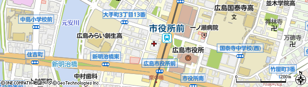 株式会社ＮＴＴドコモ　中国支社携帯電話故障お問い合わせ周辺の地図
