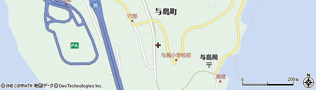 香川県坂出市与島町302周辺の地図