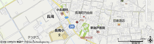 大阪府泉佐野市長滝831周辺の地図