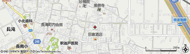 大阪府泉佐野市長滝1422周辺の地図