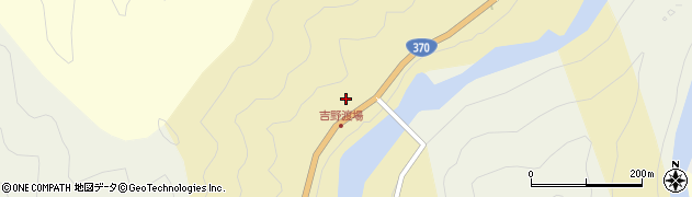 奈良県吉野郡吉野町南大野367周辺の地図