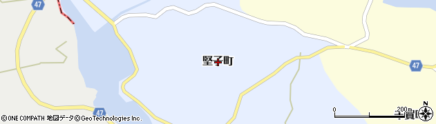 三重県鳥羽市堅子町周辺の地図