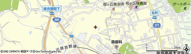 奈良県大淀町（吉野郡）下渕周辺の地図