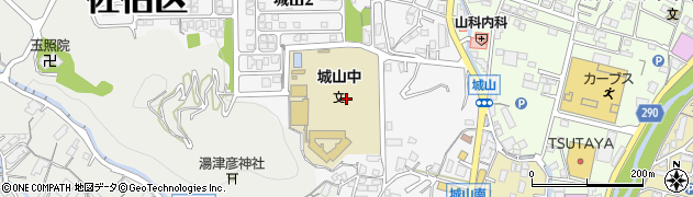 広島県広島市佐伯区城山周辺の地図
