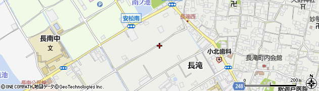 大阪府泉佐野市長滝321周辺の地図