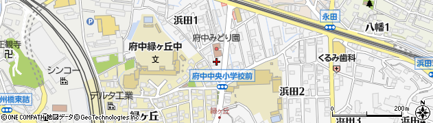 ファミリーマート浜田一丁目店周辺の地図