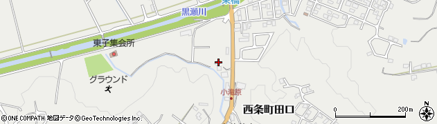 広島県東広島市西条町田口3033周辺の地図