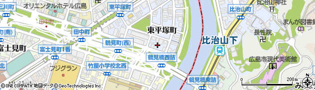 東平塚接骨院周辺の地図