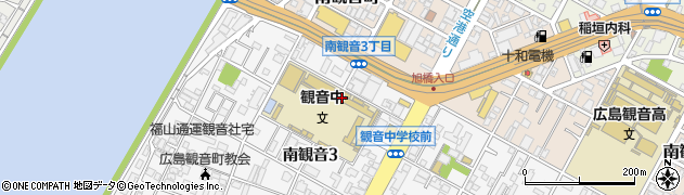 広島市立観音中学校周辺の地図