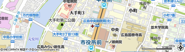 株式会社エフエスユニ広島営業所周辺の地図