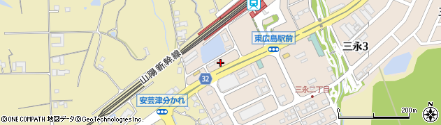 リファイン東広島周辺の地図