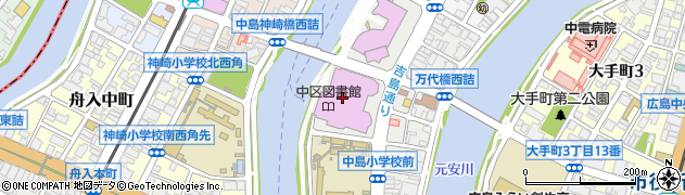 広島ＪＭＳアステールプラザ　中ホール周辺の地図