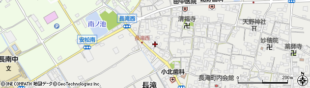 大阪府泉佐野市長滝869周辺の地図