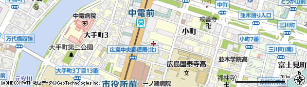 中電環境テクノス株式会社　本社周辺の地図