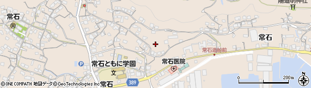広島県福山市沼隈町（常石）周辺の地図