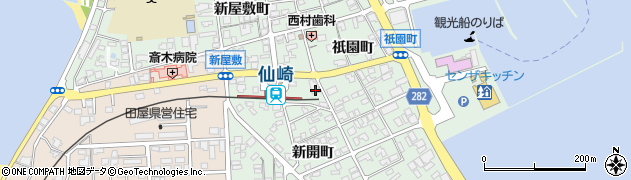 長門山電タクシー周辺の地図