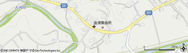 広島県東広島市西条町田口2070周辺の地図