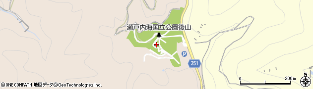 広島県福山市沼隈町能登原252周辺の地図