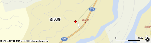 奈良県吉野郡吉野町南大野268周辺の地図