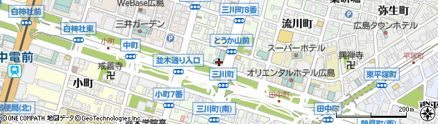 広島東急ＲＥＩホテル周辺の地図