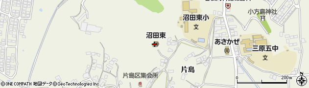 三原市役所　沼田東幼稚園周辺の地図