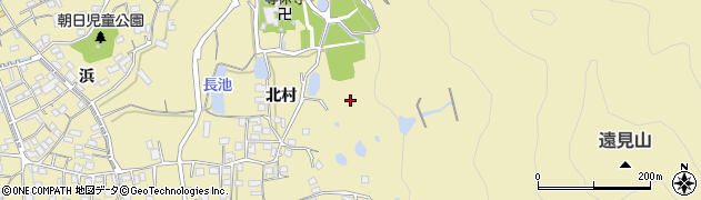 香川県高松市庵治町（北村）周辺の地図