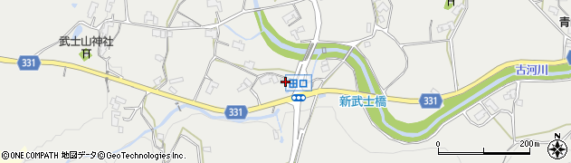 広島県東広島市西条町田口32周辺の地図