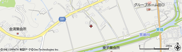 広島県東広島市西条町田口2371周辺の地図