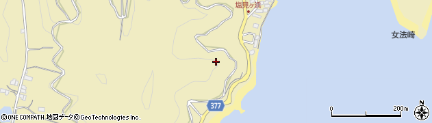 向島循環線周辺の地図