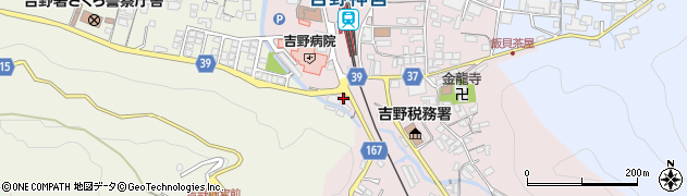 吉野大峯ケーブル自動車株式会社周辺の地図