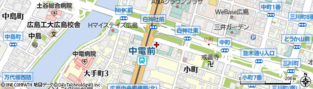 ニューインディア保険会社・広島支店周辺の地図