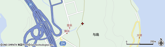 香川県坂出市与島町508周辺の地図
