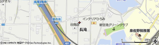 大阪府泉佐野市長滝3405周辺の地図