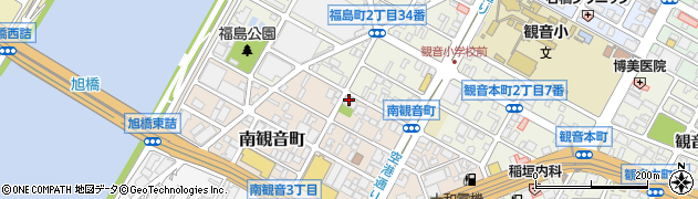 株式会社アイクリーンチャイム　観音店周辺の地図