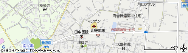 株式会社松源　長滝店周辺の地図