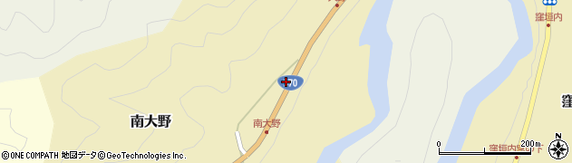 奈良県吉野郡吉野町南大野149周辺の地図