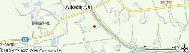 広島県東広島市八本松町吉川3014周辺の地図
