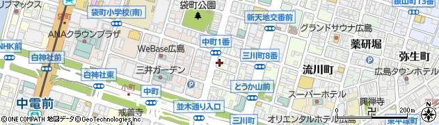 広島並木通り郵便局 ＡＴＭ周辺の地図