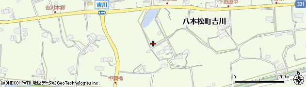 広島県東広島市八本松町吉川1444周辺の地図
